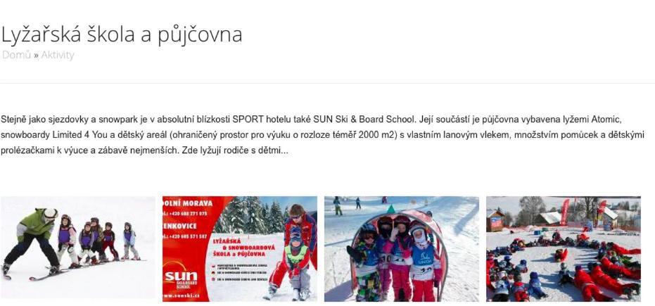 Sport Apartman Dm Dolní Morava Extérieur photo